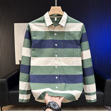 Emerald Horizon Crest Shirt