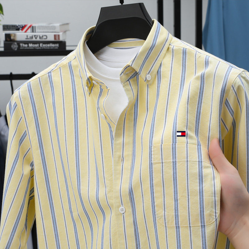 LemonRay Stripe Formal Shirt
